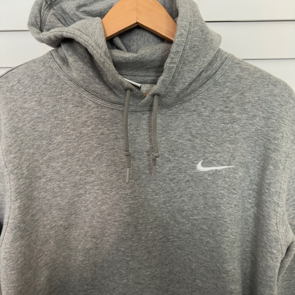 Nike Heather Gray Men's Hoodie - Picture 1 of 3